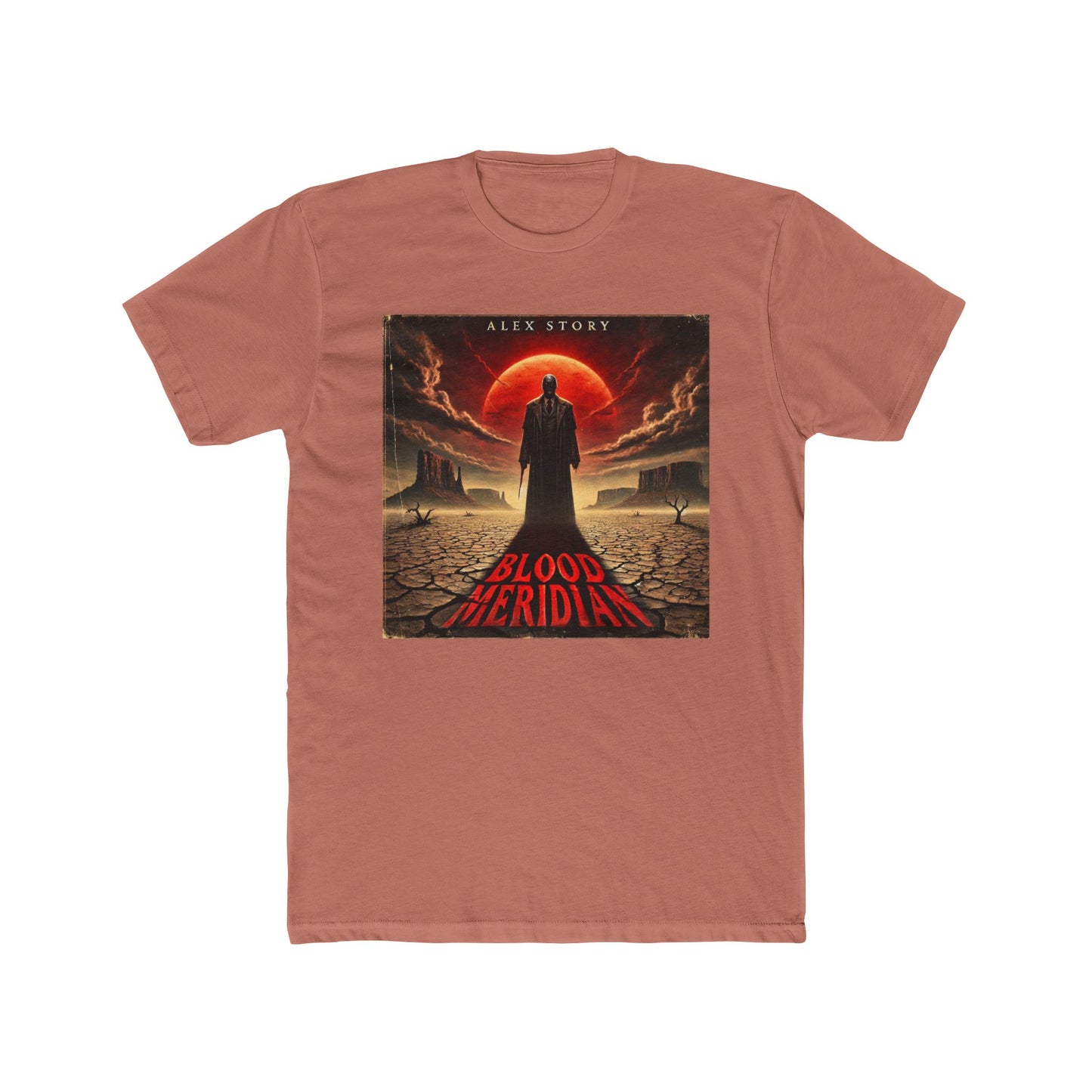 Cotton T-Shirt (Unisex) - Alex Story's Blood Meridian Album Art (Multiple Color Variants)