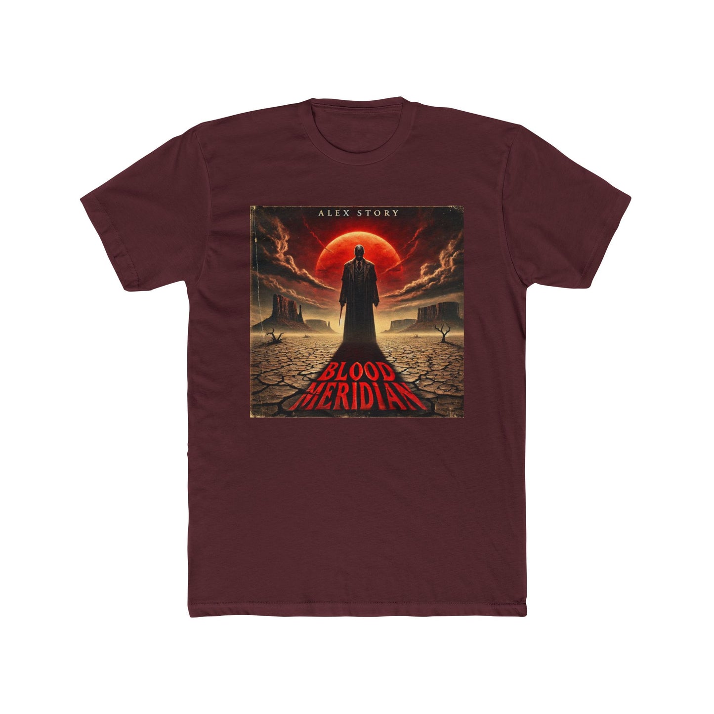 Cotton T-Shirt (Unisex) - Alex Story's Blood Meridian Album Art (Multiple Color Variants)