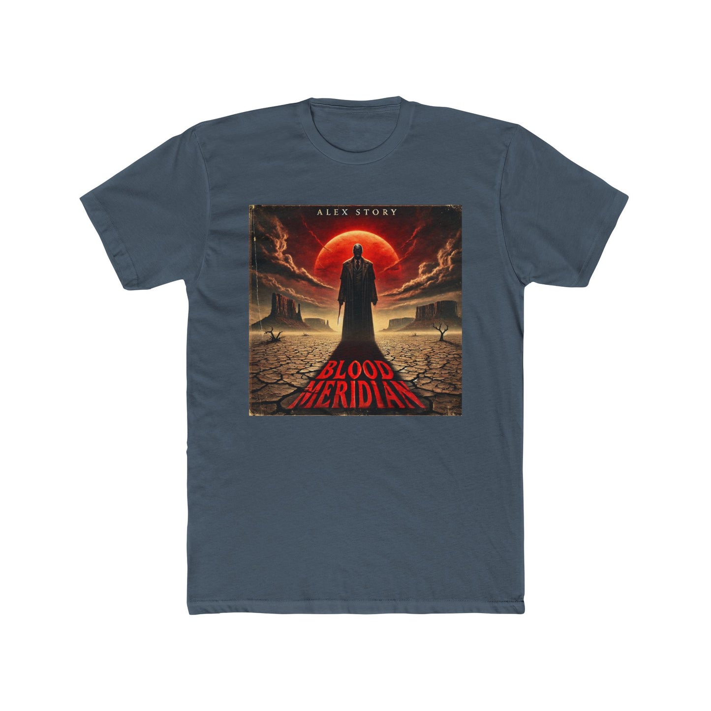 Cotton T-Shirt (Unisex) - Alex Story's Blood Meridian Album Art (Multiple Color Variants)
