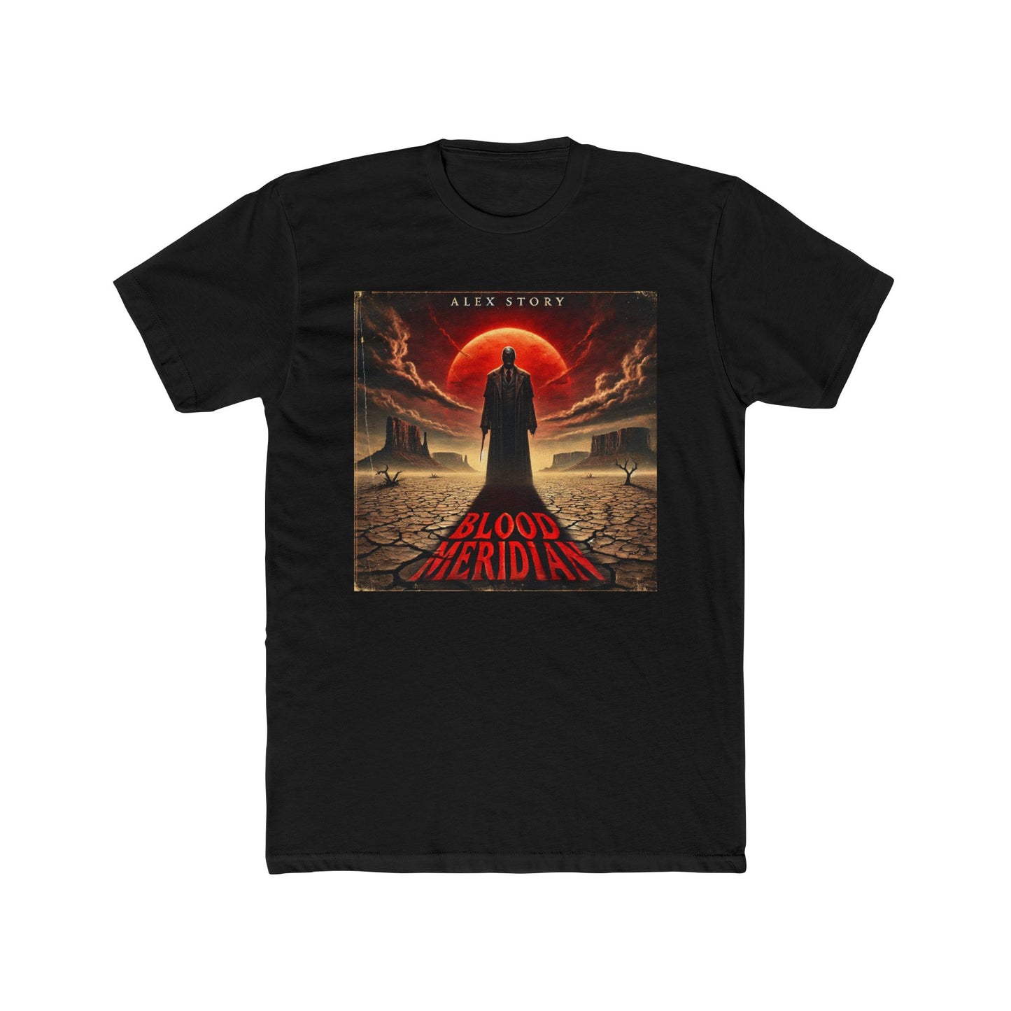 Cotton T-Shirt (Unisex) - Alex Story's Blood Meridian Album Art (Multiple Color Variants)