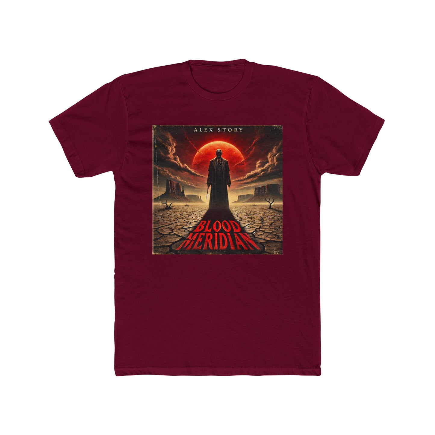 Cotton T-Shirt (Unisex) - Alex Story's Blood Meridian Album Art (Multiple Color Variants)