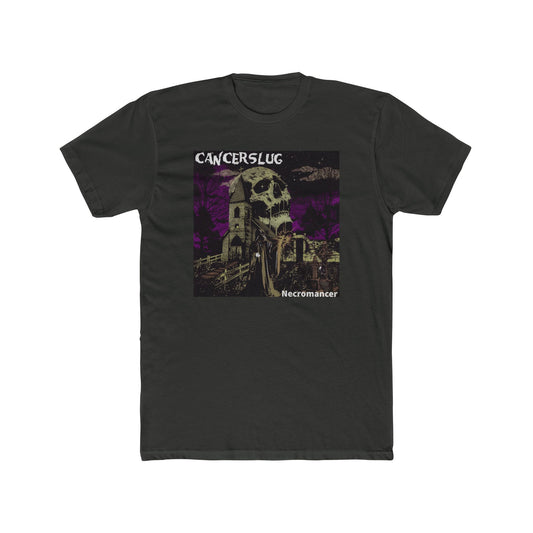 Cotton T-Shirt (Unisex) - Necromancer (Black/Gray/Pink)