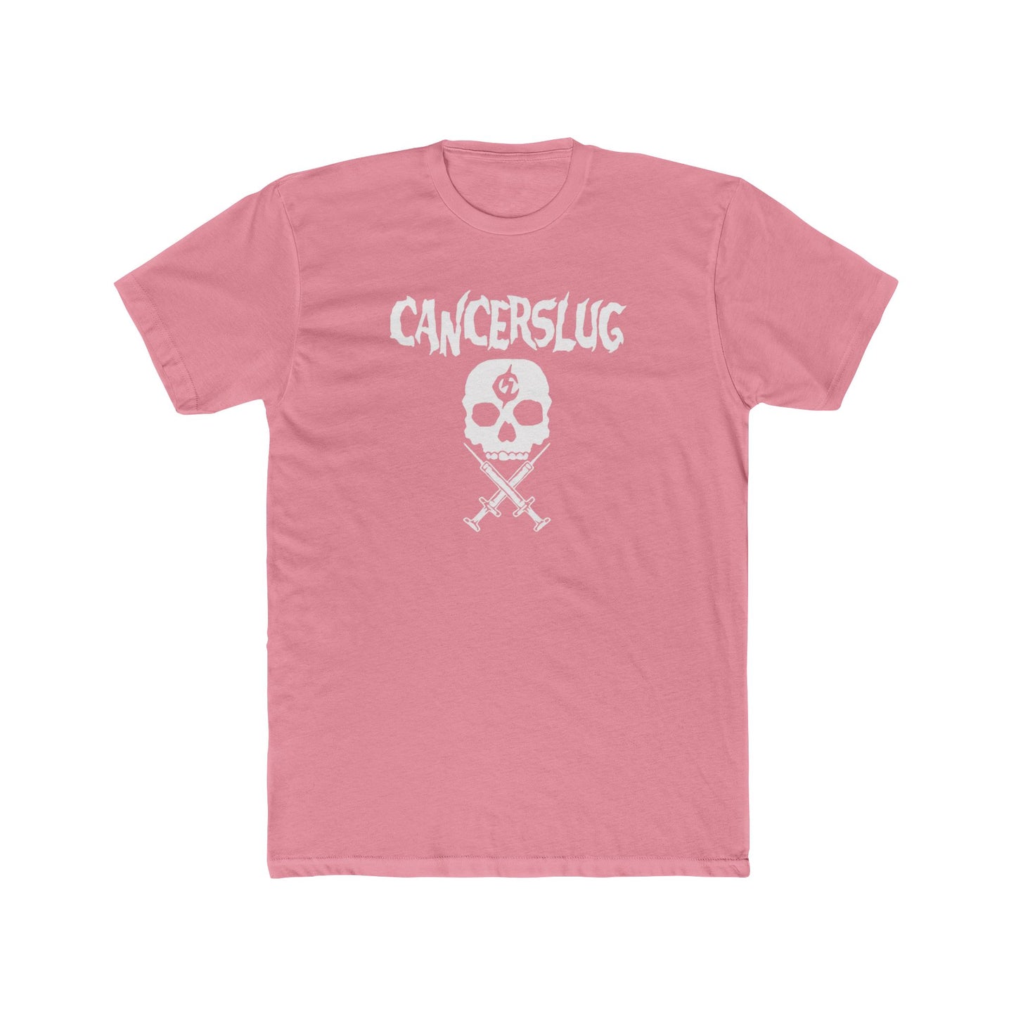 Cotton T-Shirt (Unisex) - Skull & Needles (Black/Gray/Pink/Maroon/Indigo)