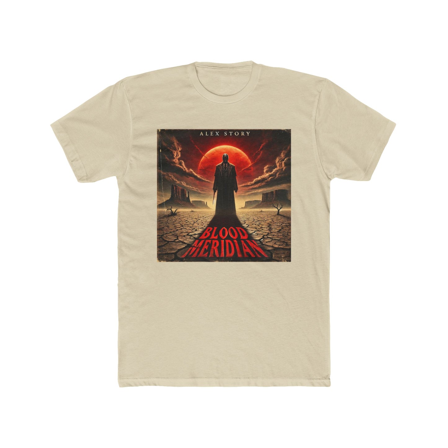 Cotton T-Shirt (Unisex) - Alex Story's Blood Meridian Album Art (Multiple Color Variants)