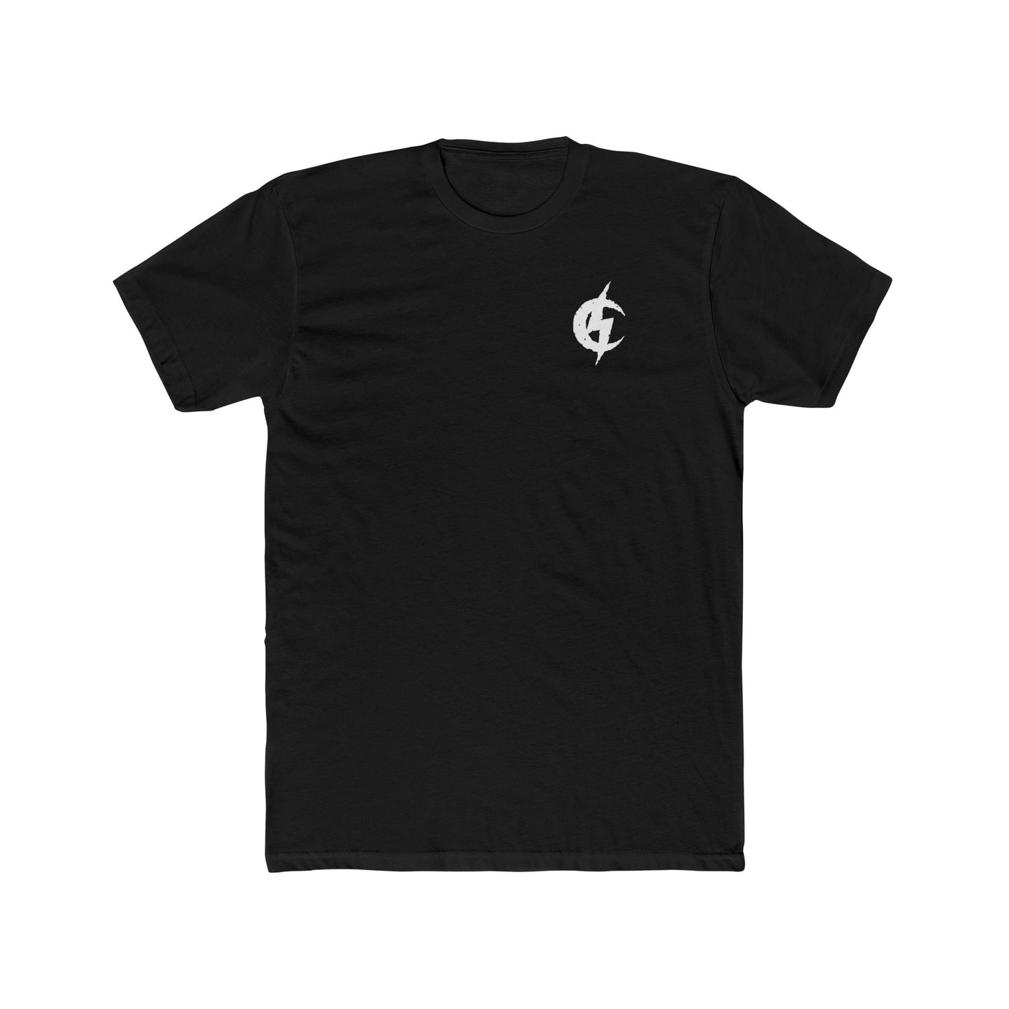 Cotton T-Shirt (Unisex) - CS Chest Logo (Front) & Alex Skull (Back)