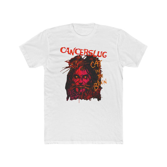 Cotton T-Shirt (Unisex) - Cat in the Brain (White/Gray/Cream/Green/Indigo/Pink/Purple/Maroon/Navy)