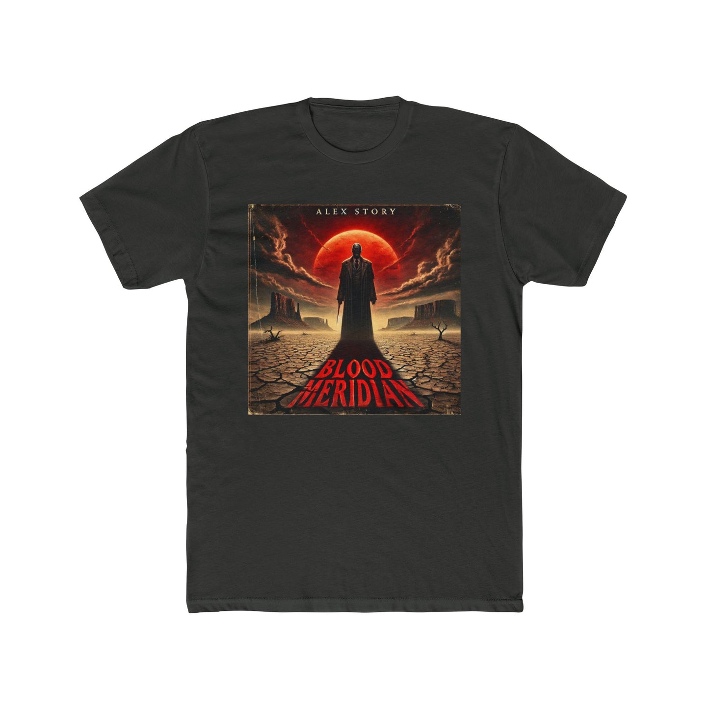 Cotton T-Shirt (Unisex) - Alex Story's Blood Meridian Album Art (Multiple Color Variants)