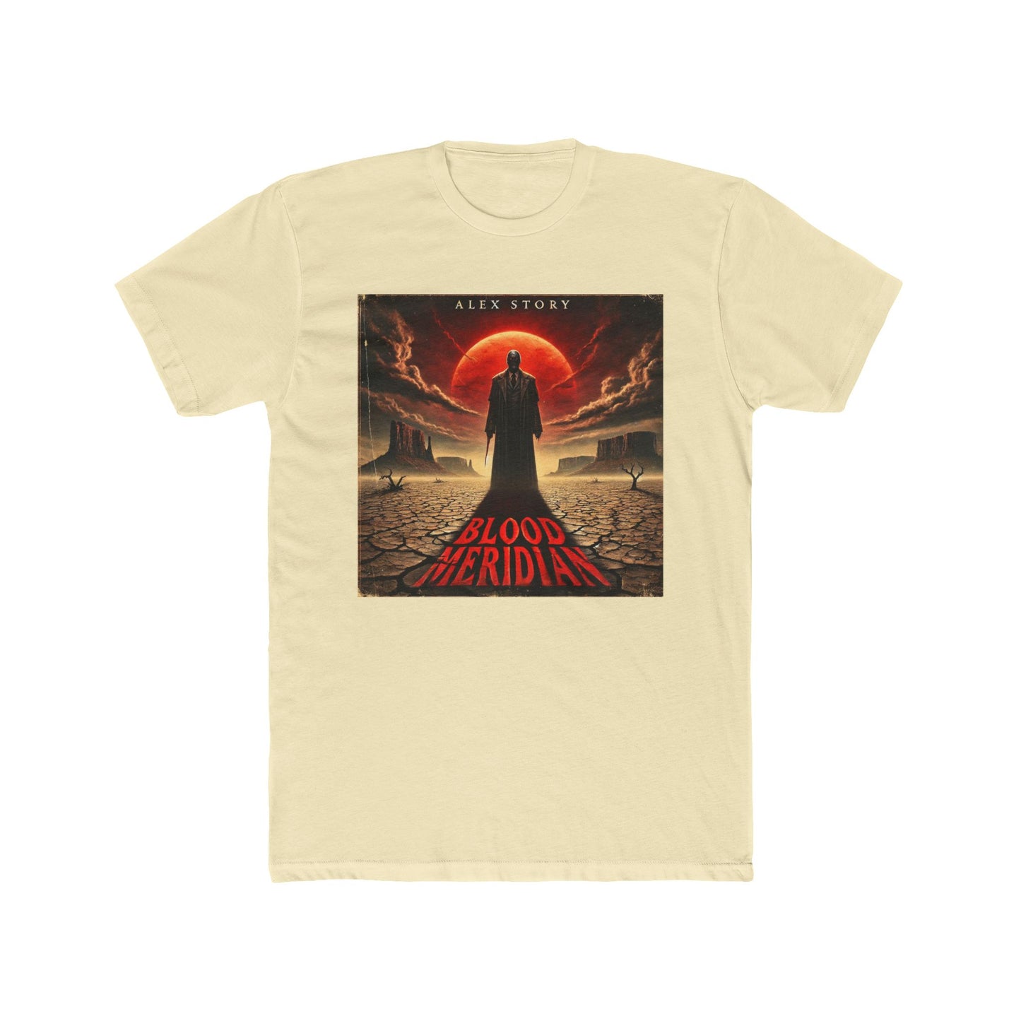 Cotton T-Shirt (Unisex) - Alex Story's Blood Meridian Album Art (Multiple Color Variants)