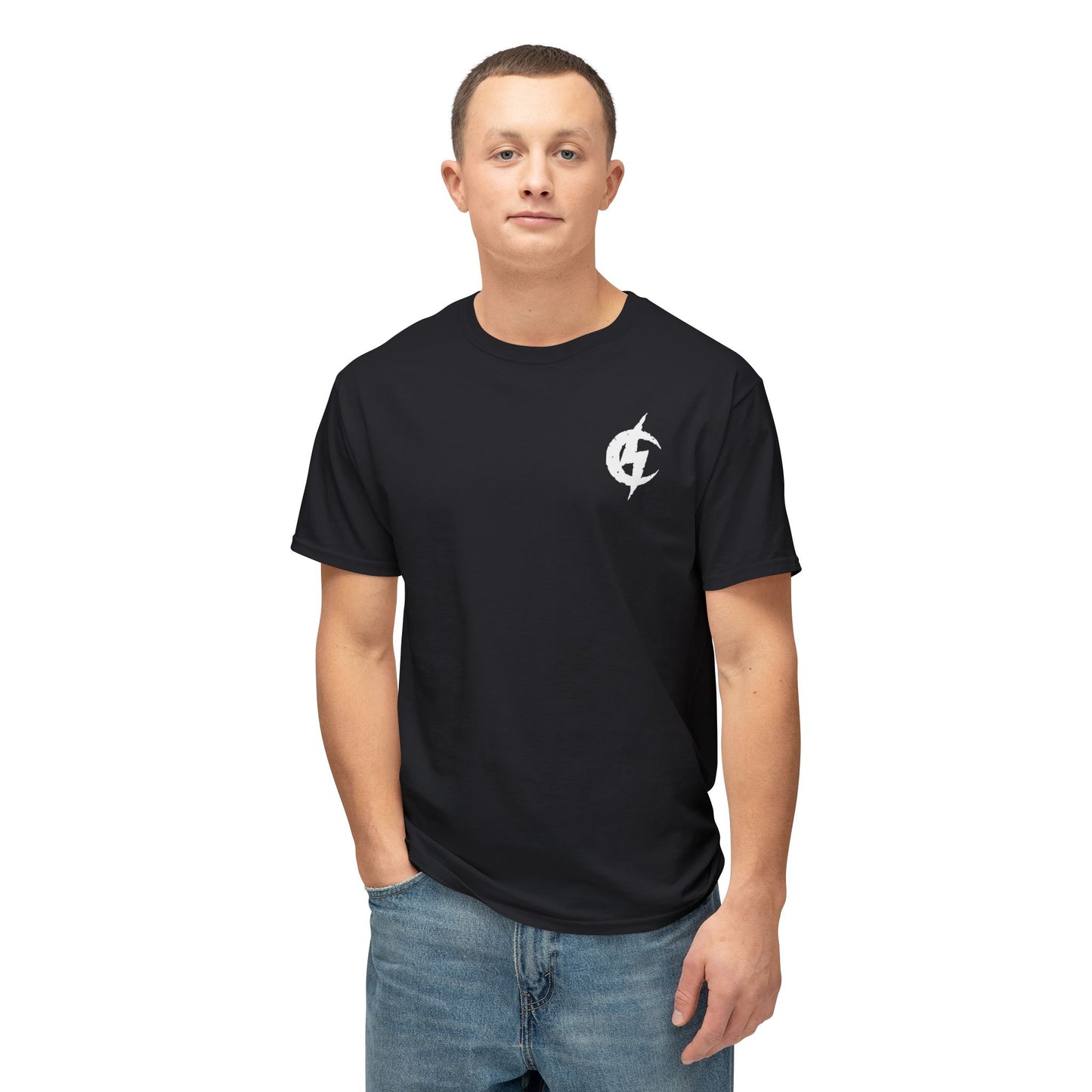 Cotton T-Shirt (Unisex) - Small Chest CS Logo