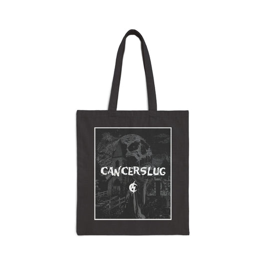 Cotton Canvas Tote Bag - Cancerslug Necromancer
