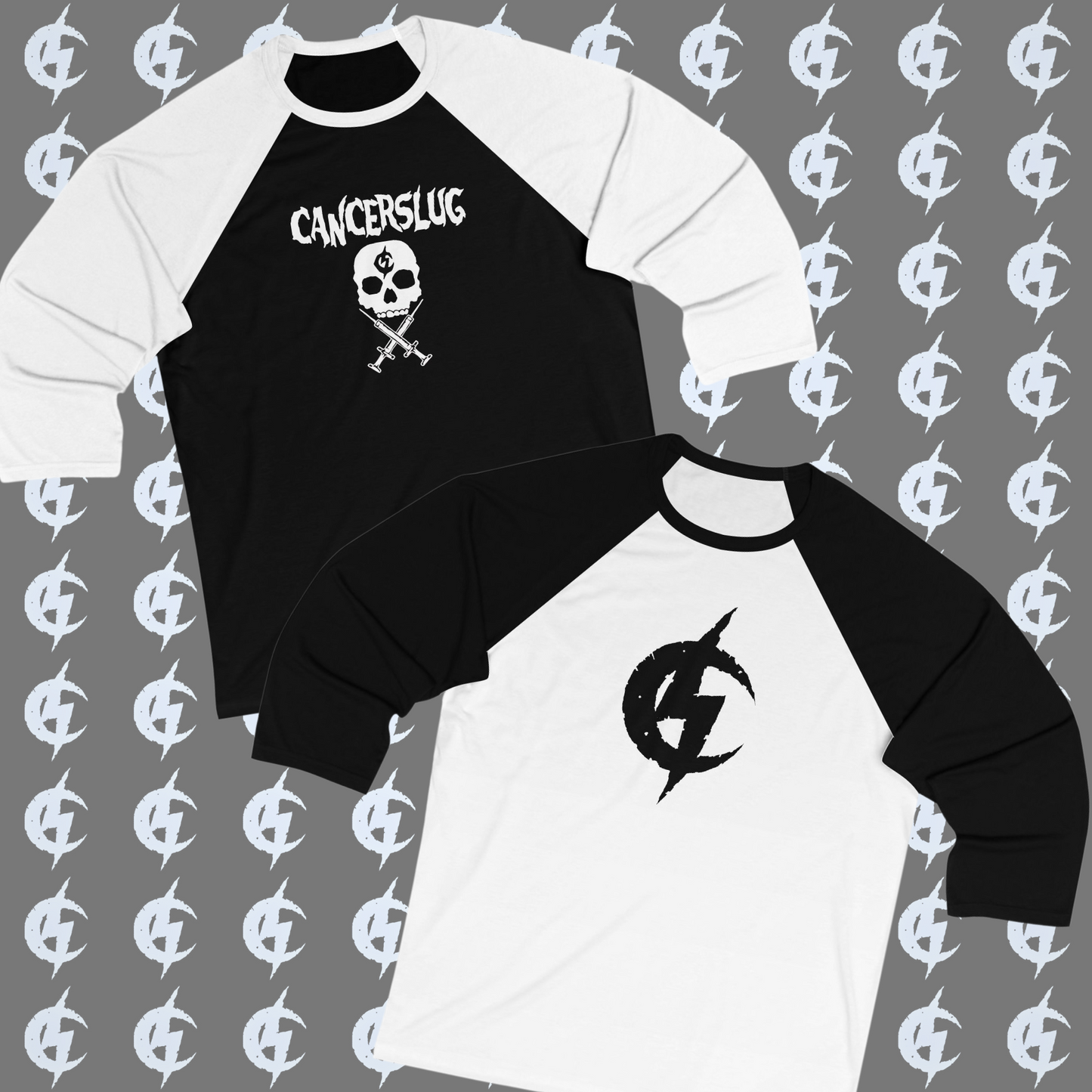 Baseball Tees (Unisex) - CS Skull & CS Logo