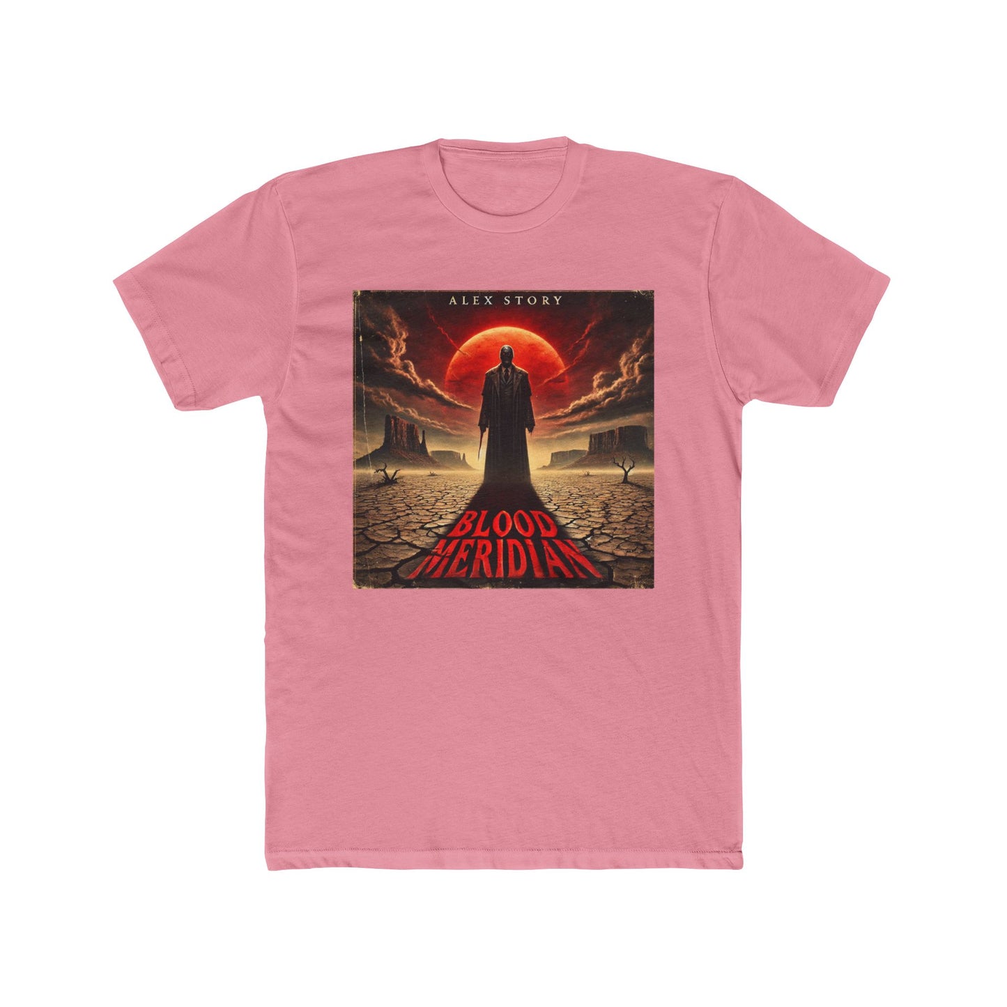 Cotton T-Shirt (Unisex) - Alex Story's Blood Meridian Album Art (Multiple Color Variants)