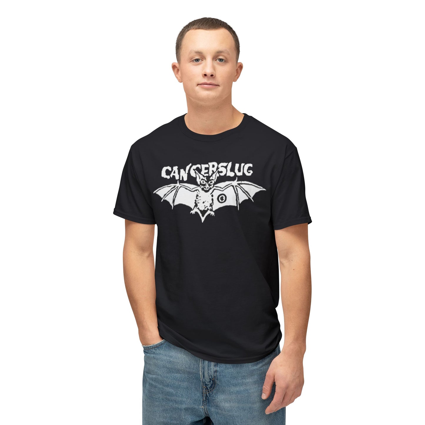 Cotton T-Shirt (Unisex) - Original Cancerslug Bat